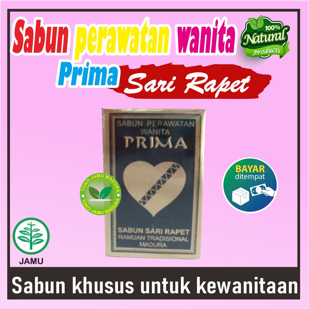 SABUN KESET SARI RAPET PRIMA SABUN PEMBERSIH MISS V RAMUAN TRADISIONAL ASLI MADURA