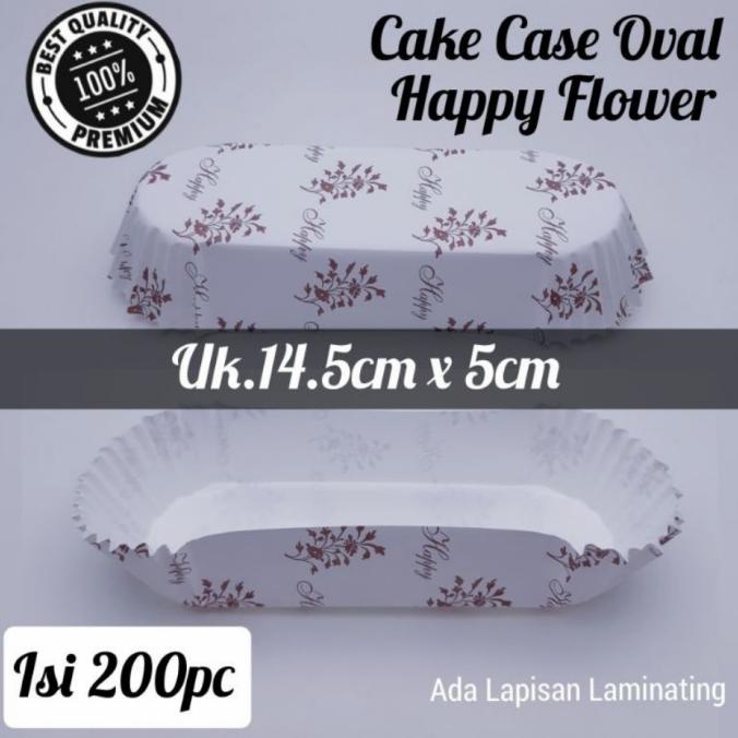

Best Product!!! Kertas Cupcase Roti Oval Motif Flower Isi 200Lbr/Roll, Aman Masuk Oven - Paling Diminati