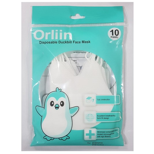 [ORLIIN] MASKER DUCKBILL ORLIIN ISI 10PCS