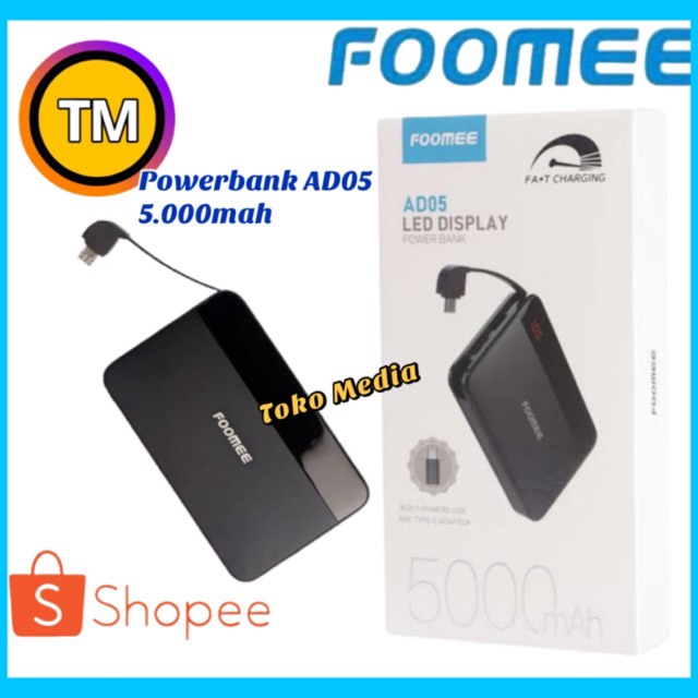 Foomee AD05 Mobile Power 5000 mAh