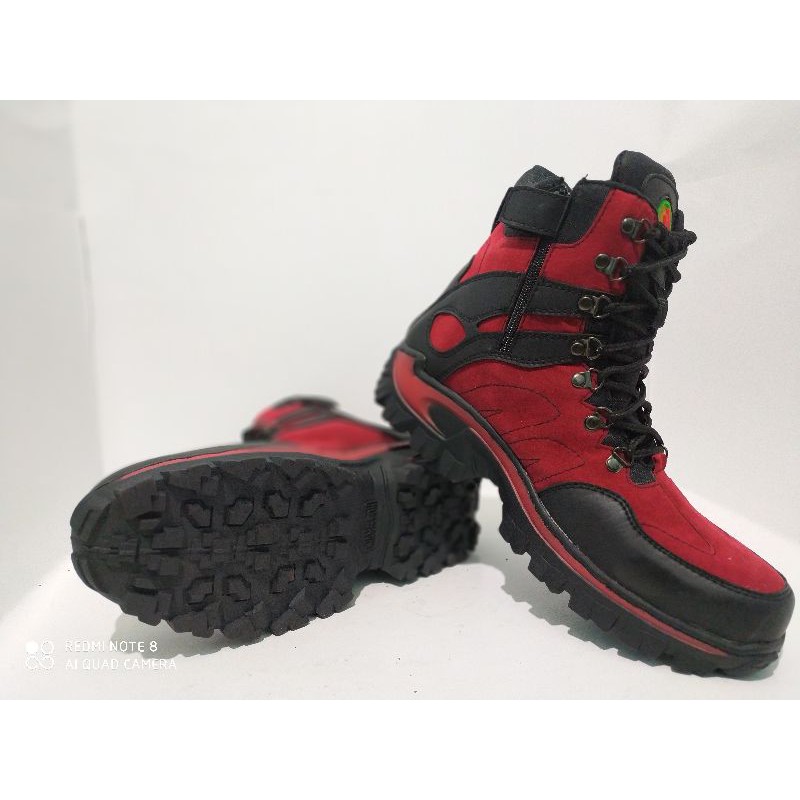 sepatu GUNUNG adventur botss safety 7INC