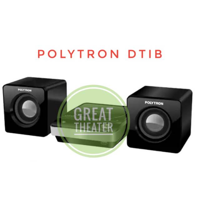 DVD Movie Film MP3 Player Murah Terlaris Terbaru Home THEATER Polytron DTIB 3300G