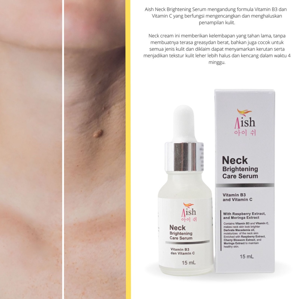 AISH NECK BRIGHTENING CARE SERUM 15ML