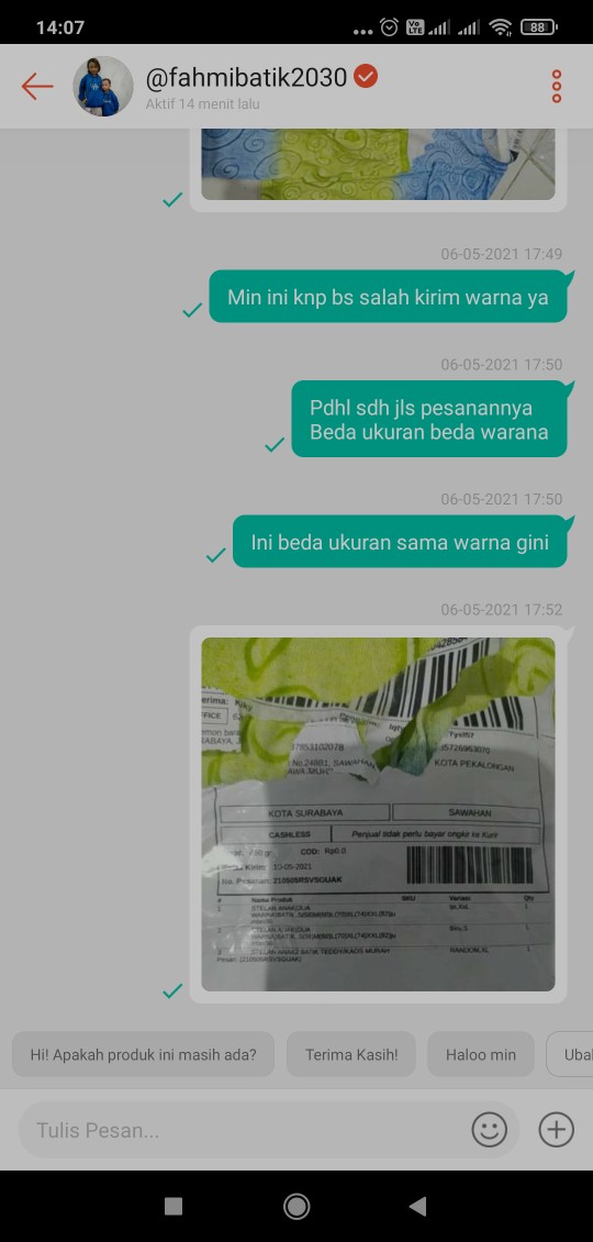 Stelan Anak(dua Warna)batik..s(56)m(60)l(70)xl(74)xxl(82)jumbo(86