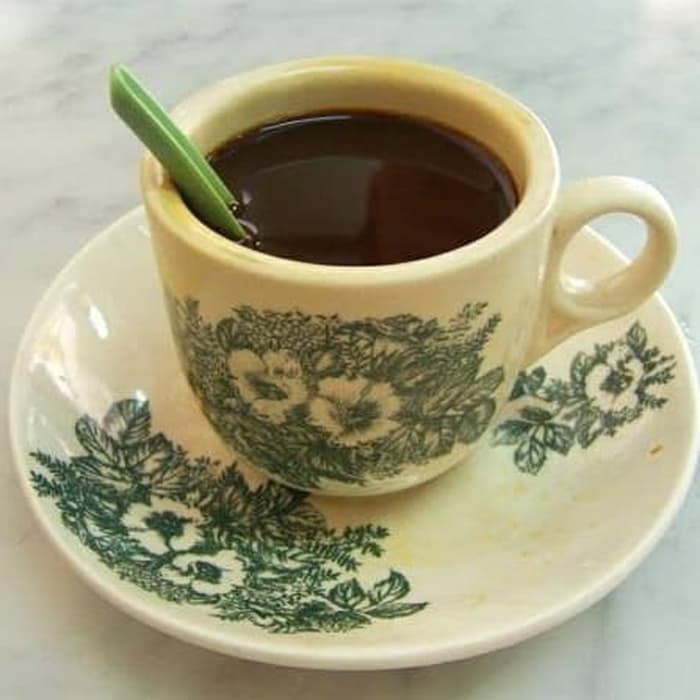 SET ISI 6 PCS - Cangkir Kopitiam dan Tatakan - Gelas Kopitiam - Cangkir Kopi - Cangkir Keramik - Gel