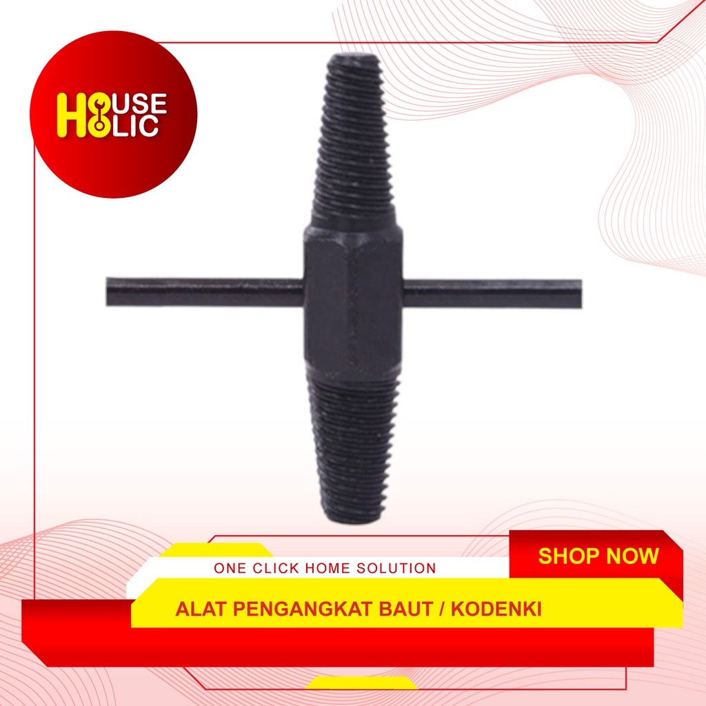 Double Head Screw Extractor / Alat Pembuka Baut Angkat Baut Rusak