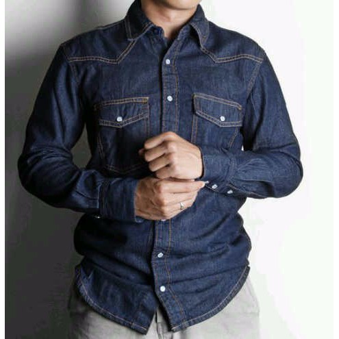 NEW KEMEJA JEANS LEVIS BERKUALITAS