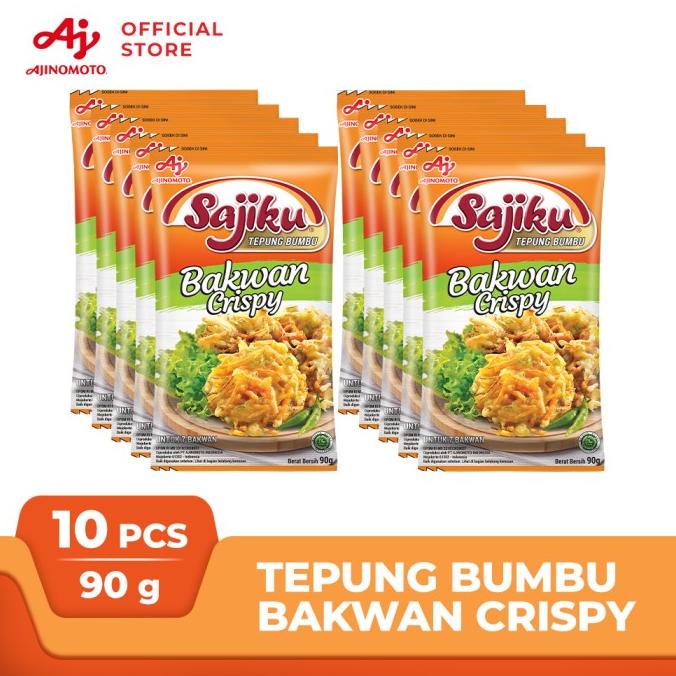 

Sajiku Tepung Bumbu Bakwan Crispy 90g (10 pcs)