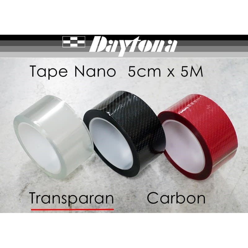 

DAYTONA Tape Nano Stiker Pelindung 5cm x 5M Bening Clear Transparan