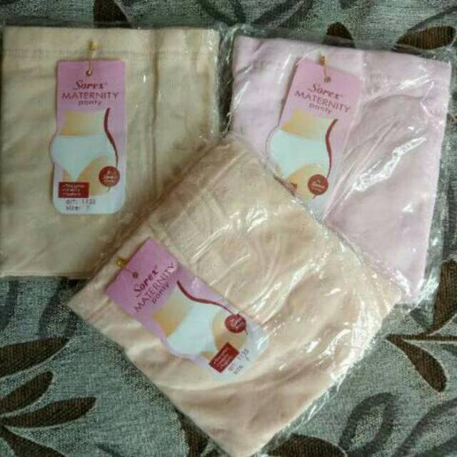 SOREX Cd Hamil Katun Maxi 1135 Maternity Panty Original