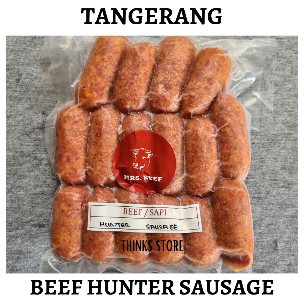 Sosis - Sosis Sapi Hunter Premium - Makanan Segar Beku - Makanan Frozen