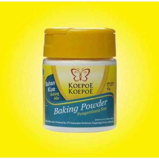 

31.87-Kue- Baking Powder Kupu Kupu (Koepoe Koepoe). Pengembang Kue. || 45Gr -Terlengkap-Termurah-
