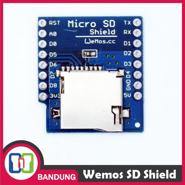 MICRO SD CARD SHIELD FOR WEMOS D1 PRO MINI TF