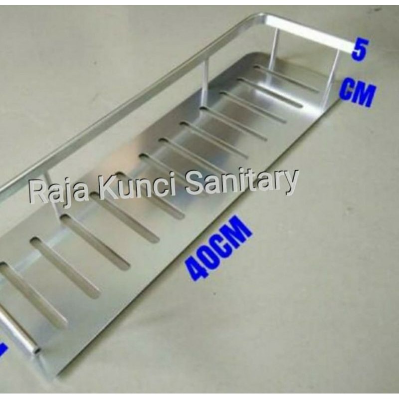 Rak Segi Alumunium 3 Susun/Rak Sabun/Rak Kamar Mandi/Rak Dapur/Rak Alumunium