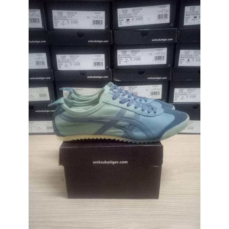 sepatu onitsuka tiger blue vintage japan original