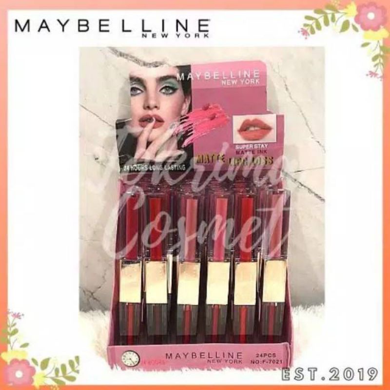 LIPSTIK Maybelline  2 in 1 (Lipcream+Liptint)