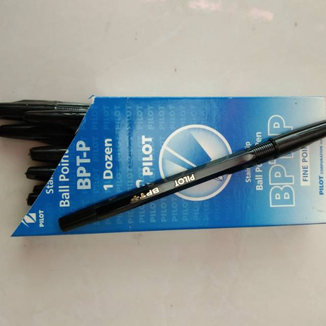 

Bolp Pilot BPT-P hitam isi 12 (pack)