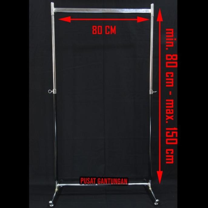 

Office & Stationery | Alat Tulis | Hanger Gantungan Baju Model Gawangan (80Cm) Kotak | Best Seller