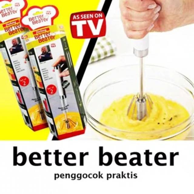 Better Beater Hand Mixer Harga Satuan | Shopee Indonesia