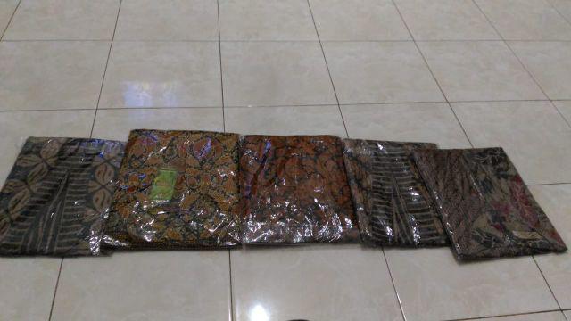 Gamis Batika Series Sogan Batik Premium Muslim Syari Long Maxi