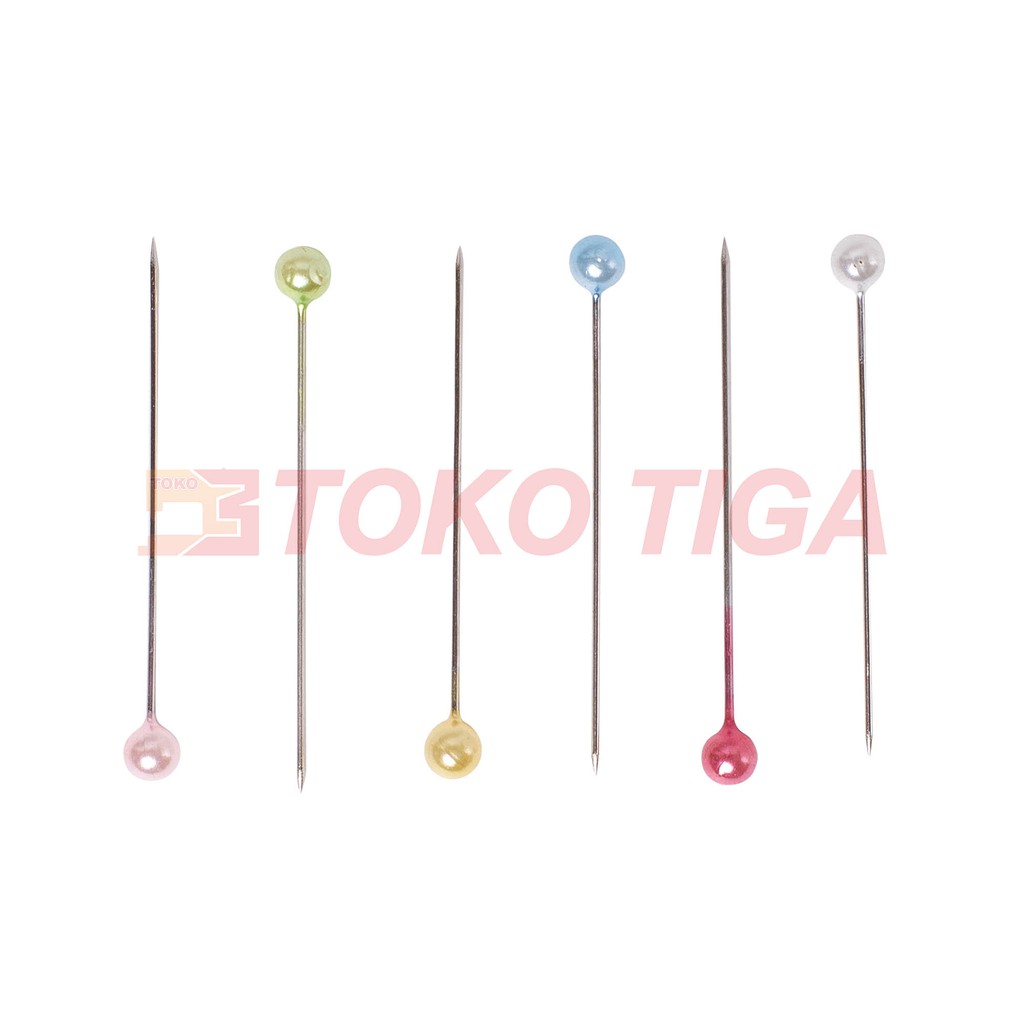 Jarum Pentul Stainless Premium Warna Pastel Anti Karat 500 Gram