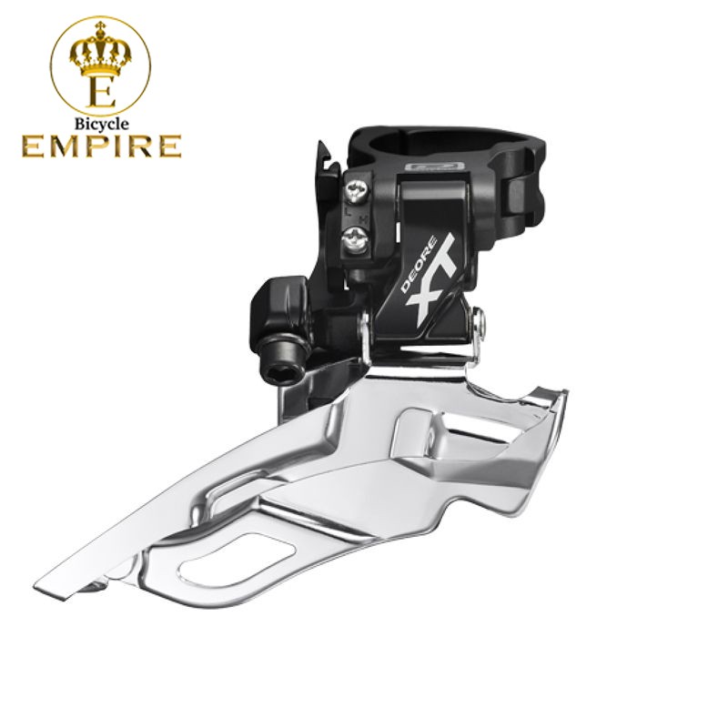 FD Front Derailleur Shimano Deore XT FD-M781 Triple 10 Speed Down Swing Bicycle Empire