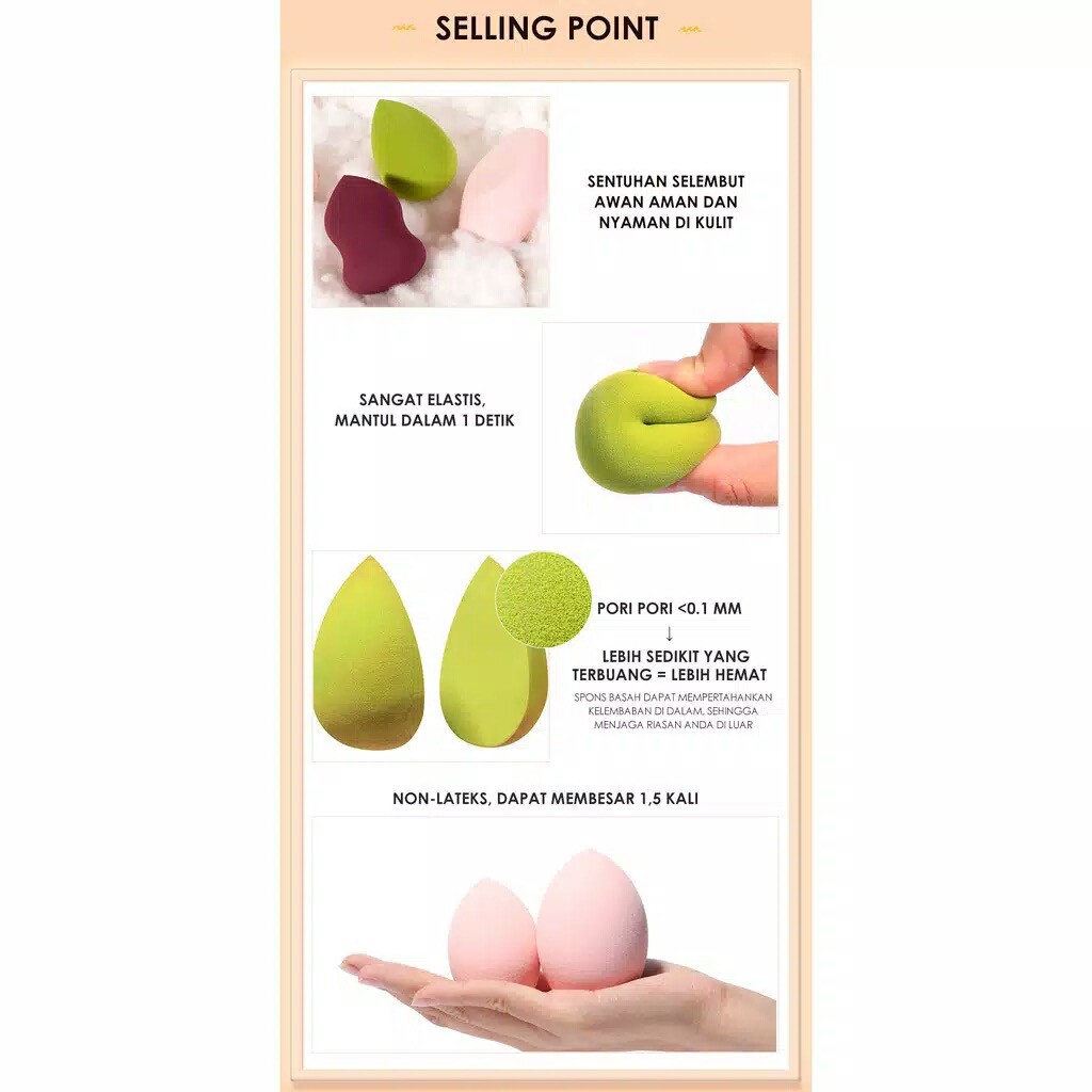 Focallure Makeup Sponge FA93