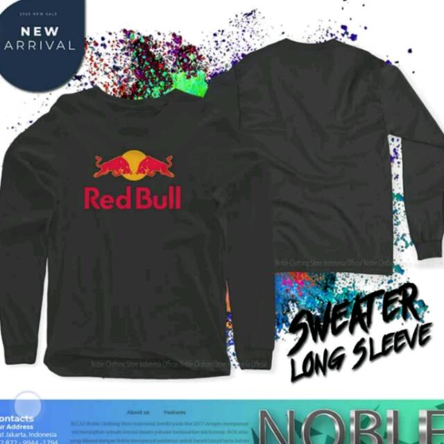 Sweater Red Bull / Jaket Redbull