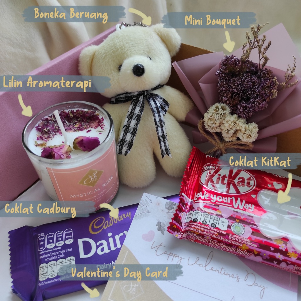 

(MOHON BACA DESKRIPSI) Hamper Valentine / Kado Valentine / Valentine Gift