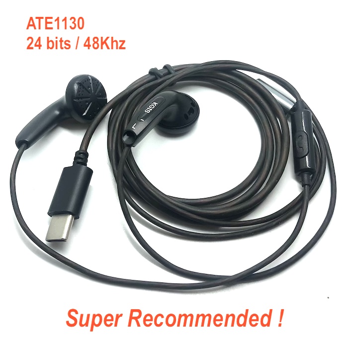 KGIS Type C Jack Headset Build in DAC Custom HiFi Earphone USB C