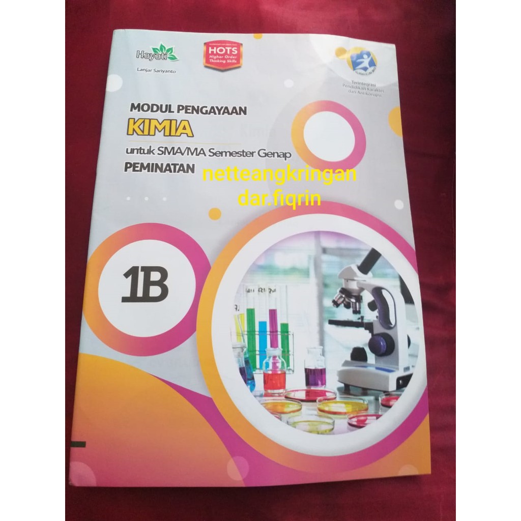 LKS Kimia kelas 10 11 X XI SMA / MA semester 2 K13 hayati Revisi 2018 baru