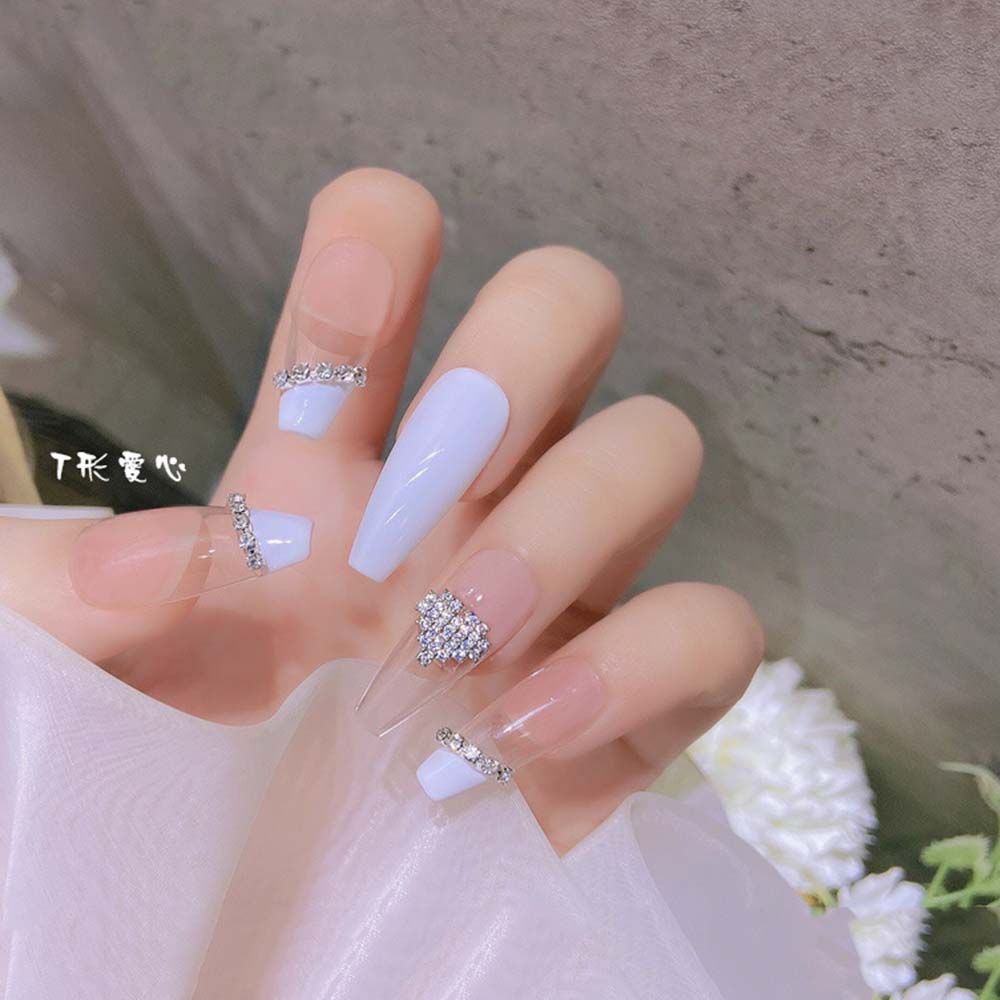 Mxbeauty Hiasan Kuku 3d Bentuk Hati Bahan Metal Untuk Nail Art / Manicure Diy