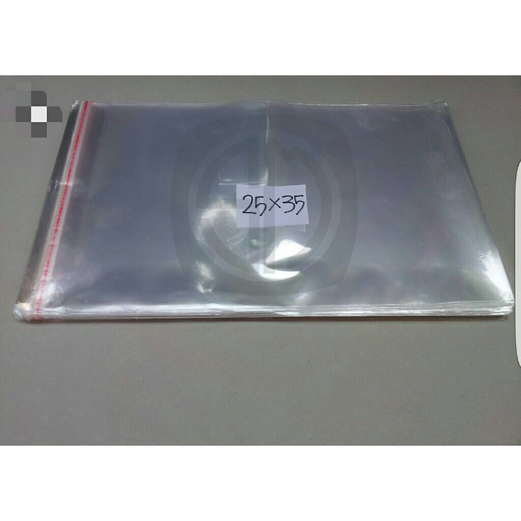 

Plastik OPP Lem 25x35 / Plastik OPP Kaca Baju 500pcs