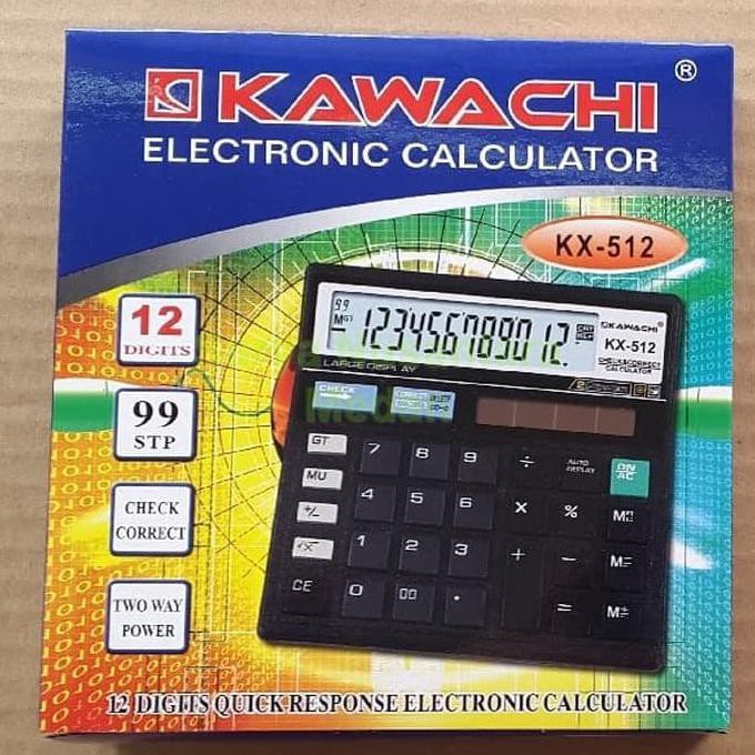 

Terbaru Kalkulator Kal Calculator Kalku Lator Calc Kawachi Kx 512 Sedang Murah