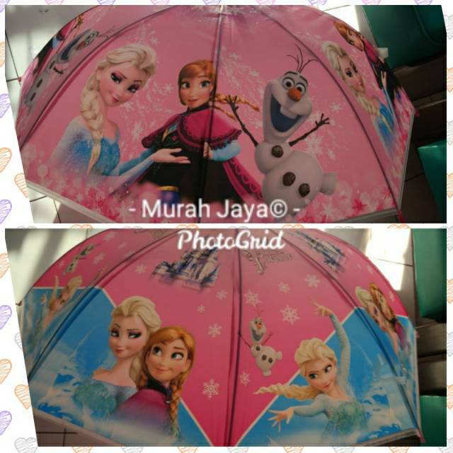Payung Anak Karakter Murah Free Packing Dus