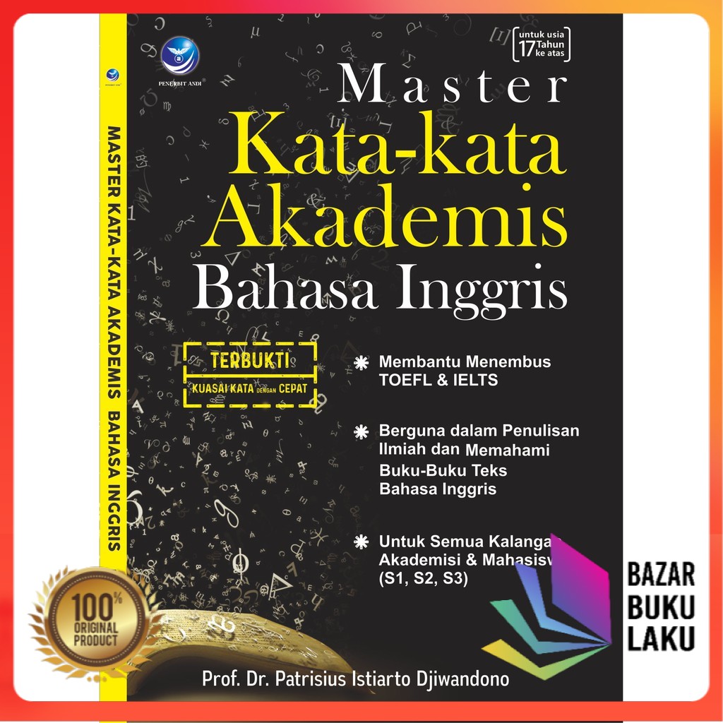 BUKU Master Kata-kata Akademis Bahasa Inggris