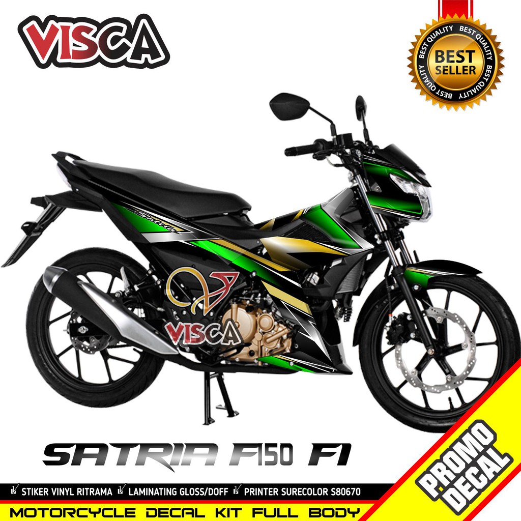 Decal Satria Fu 150 Injeksi Full Body Stiker Satria Fu 150 Injeksi Full Body Striping Satria Fu 150 