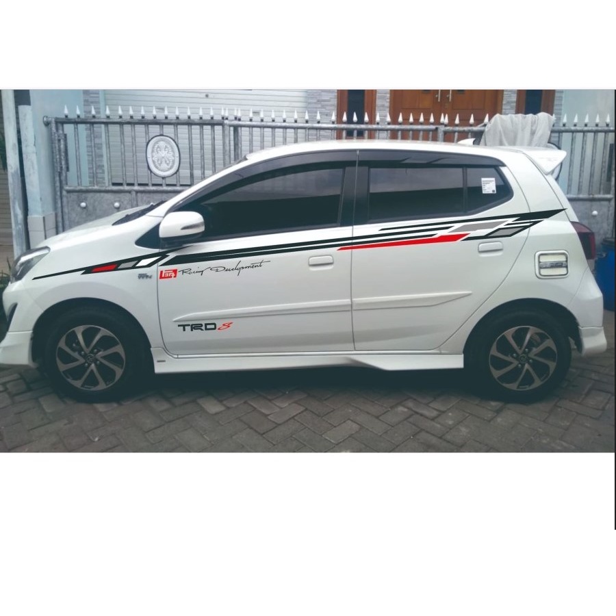 cutting sticker list minimalis stiker mobil ayla agya calya honda brio jazz stiker universal