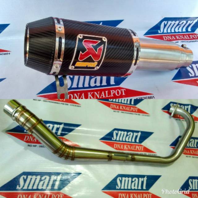 Kenalpot resing cbr cb150 verza megapro sonic fu gsx byson xabre mxking vixion r15 akrapovic