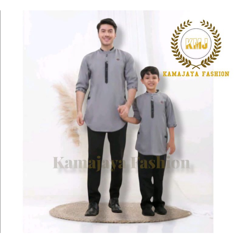 Atasan Baju koko Muslim pria dewasa Kurta Pakistan Bahan katun primium Lengan 3/4 Fashion Modern