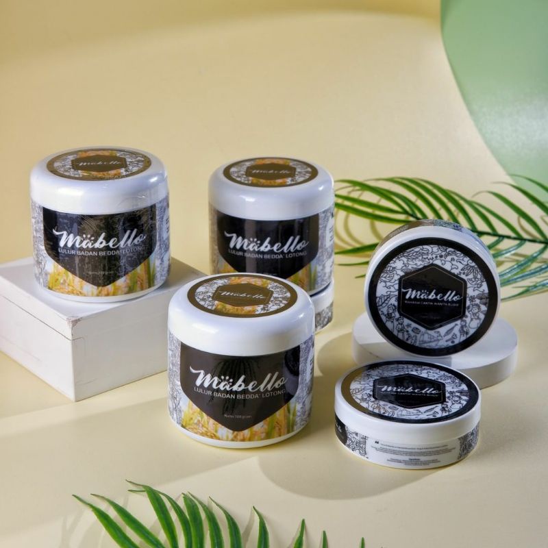 Lulur Bedda Lotong Mabello Beda Lotong Bedak Lotong Lulur Rempah Hitam Mabello Sabun Mabello Masker 