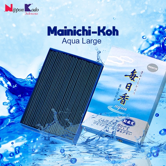 Dupa Jepang Wangi Aromaterapi Nippon Kodo Mainichi-Koh Aqua Large