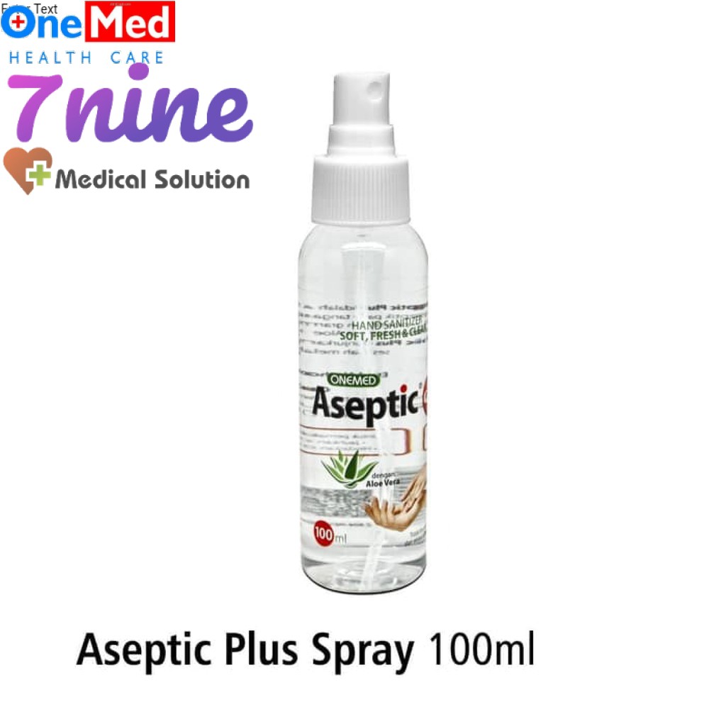 Aseptic Plus Spray Hand Sanitizer 100 ml Onemed