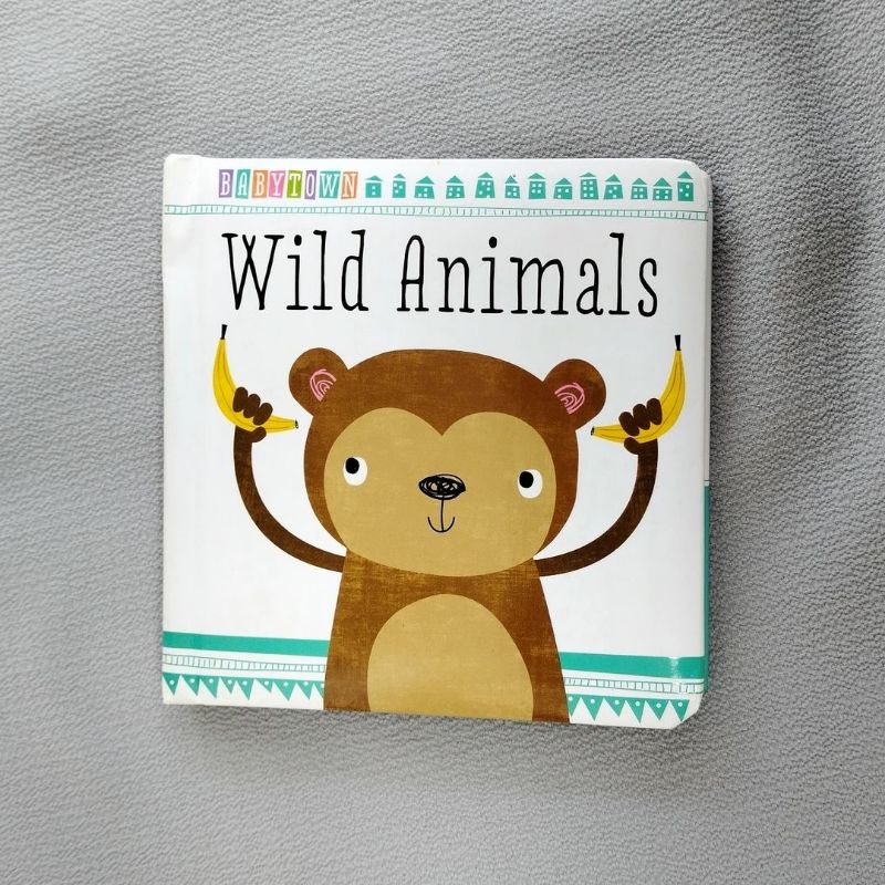Preloved Board book WILD ANIMAL
