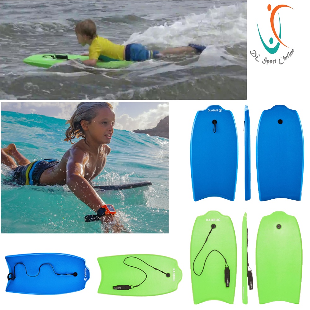 PAPAN SELANCAR ANAK PAPAN RENANG PRODUK IMPORT BODYBOARD ORIGINAL RADBUG 100