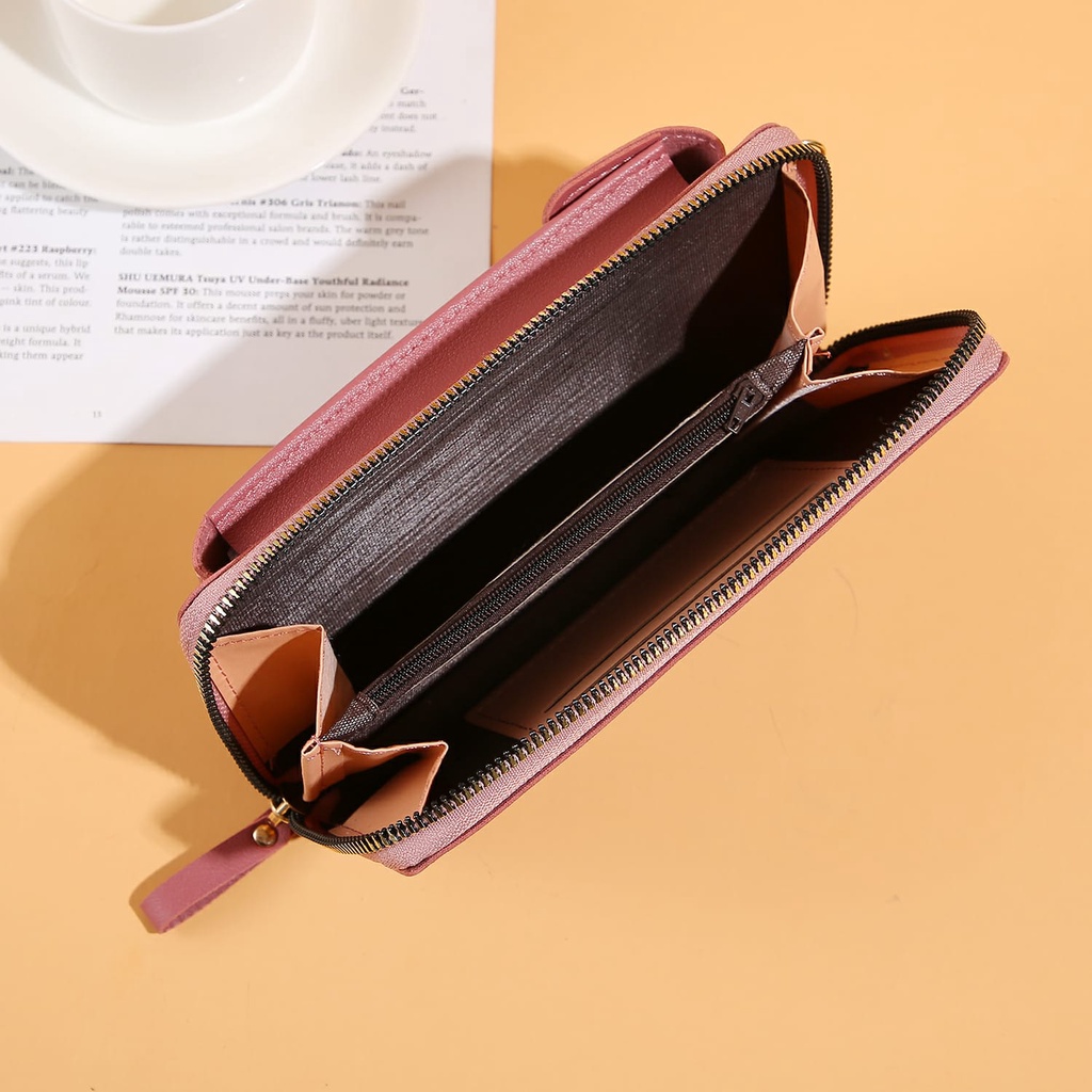( Fy ) Dompet Hp Panjang Wanita Free Tali Dompet HP Import Real Pict ForeverYoung