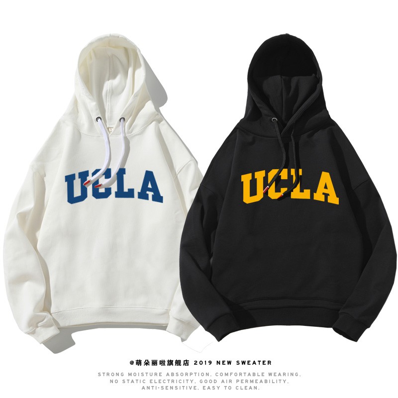 Ucla Sweater Kaos Wanita Gaya Amerika Untuk Seragam Sekolah Kuliah Shopee Indonesia