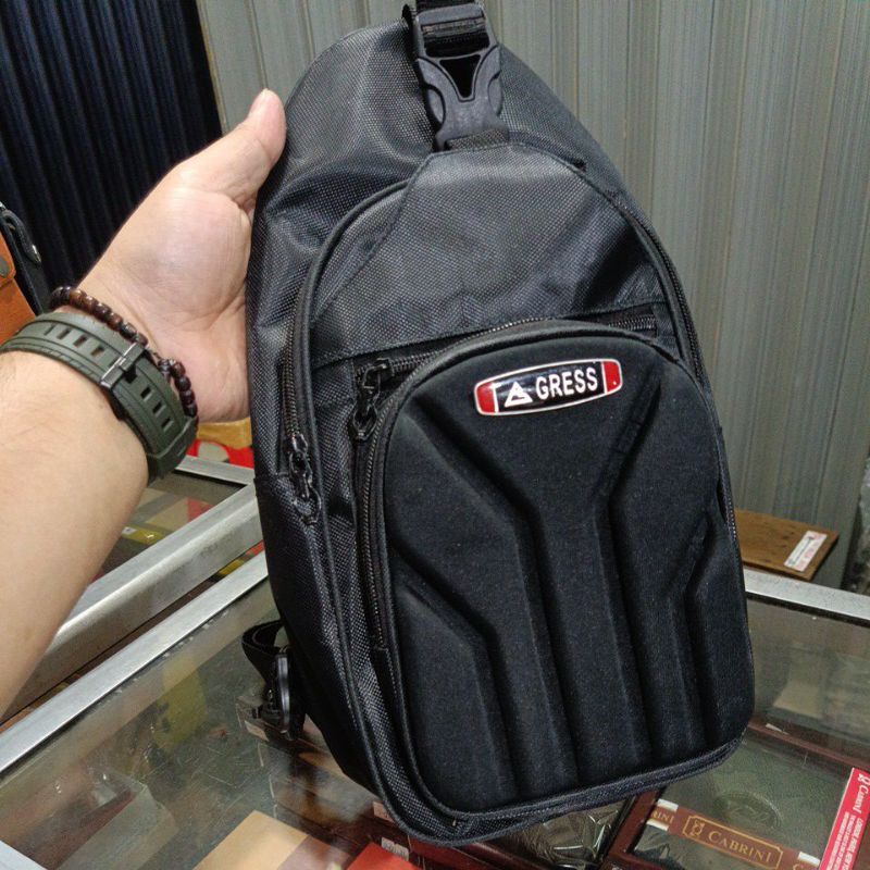 Tas Pinggang Pria Gress BM-020 || Waistbag Gress BM-020 New Fashion