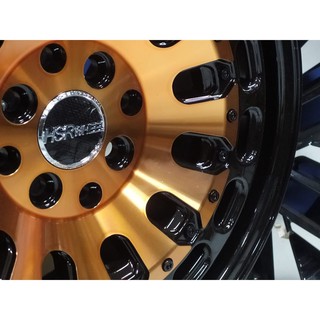  Velg  Mobil  Ring  16  Tipe Myth07 Warna Black Bronze Untuk 