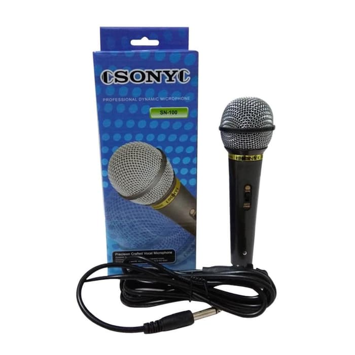 Microphone Sony SN-100 Sistem Kabel Mic Kabel SN100 Mik Kabel SN 100